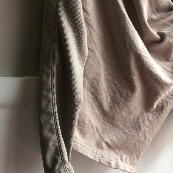 Blank NYC diagonal zip cream leather jacket sz s - Picture 3 of 5